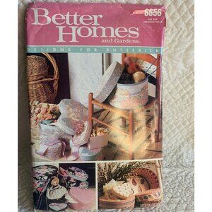 Better Homes and Gardens Boxes Sewing Pattern 6656 - Uncut